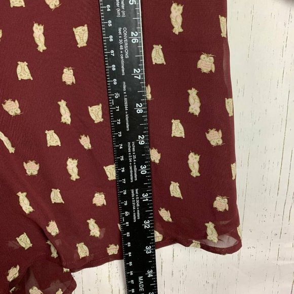 LC Lauren Conrad Runway Size 12 Red‎ Romper Women - Picture 7 of 9